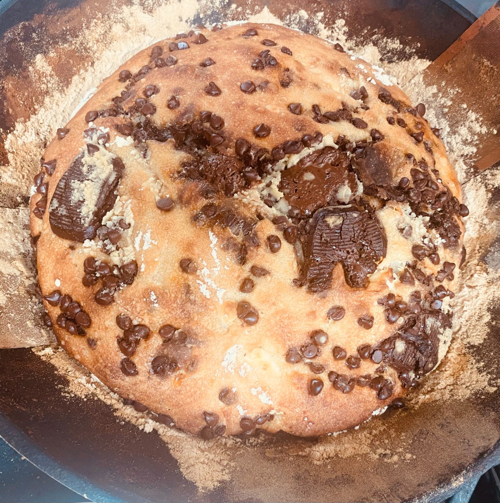 Chocolate chip sourdough loaf